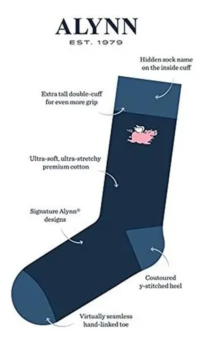 Alynn Mens Hipster But First, Coffee & Beans - Calcetines De