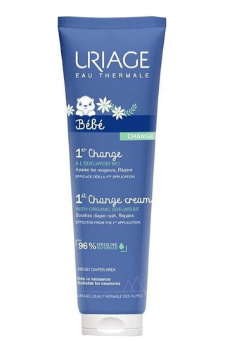 Uriage Bebé Change Cream Cambio Pañal Caja Dañada 100 Ml