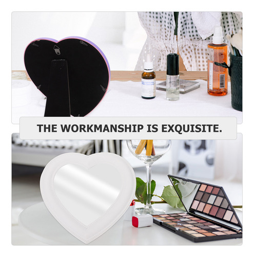Espejo De Maquillaje Love De Vanity Tables, 2 Unidades