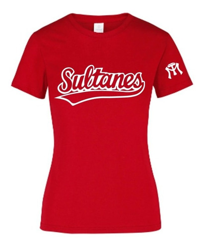 Playeras Sultanes De Monterrey Liga Mexicana Moda Beis Dama!