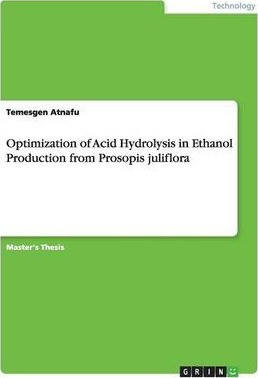 Libro Optimization Of Acid Hydrolysis In Ethanol Producti...