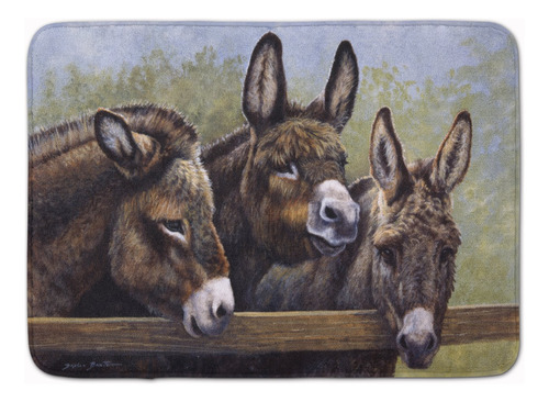 Caroline's Treasures Bdba0235rug Donkeys By Daphne Baxter - 