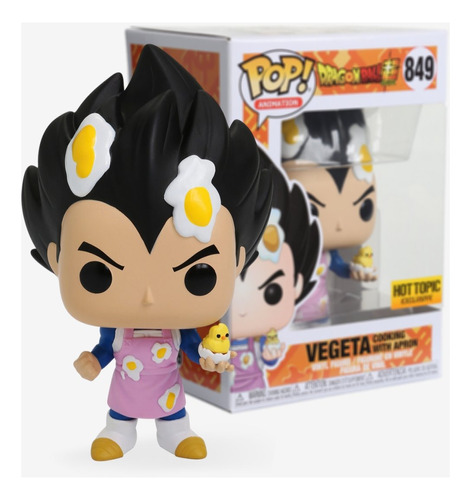 Funko Pop! 849 Vegeta Cooking Hot Topic Dragon Ball Z Candos