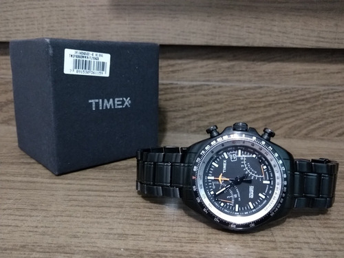 Relógio Timex Iq Aviator Fly-back Cronógrafo T2p103