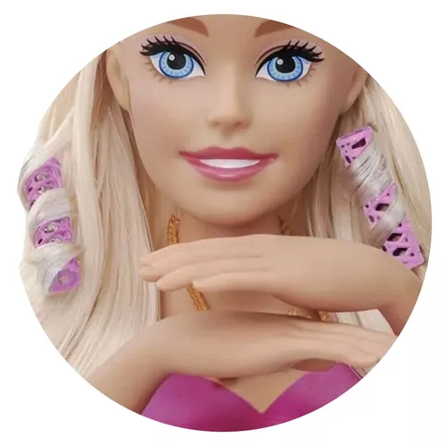 Barbie Styling Head Core Com Frases PUPEE BRINQUEDOS