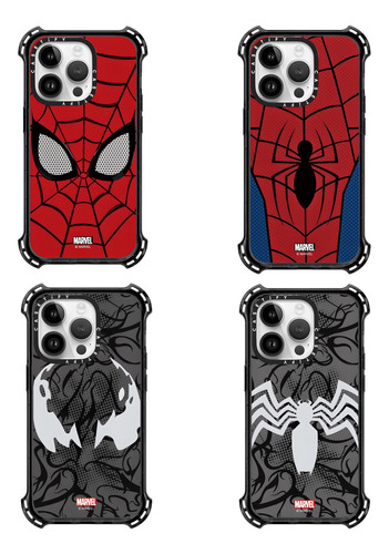 Funda Spiderman Anti Golpes Estilo Casetify Para iPhone 