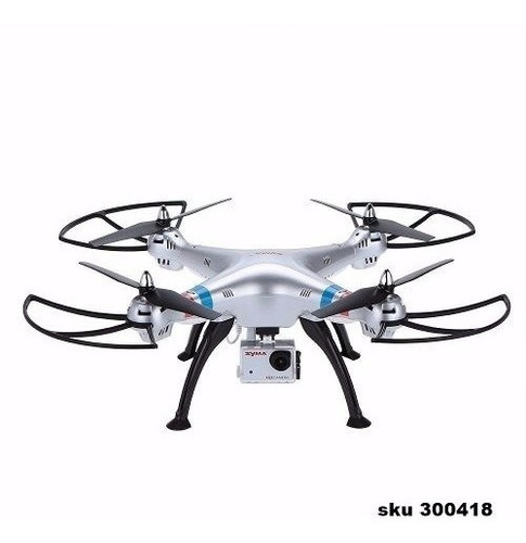 Drone Espia Syma X8g Con Camara Incluida Video Tiempo W01