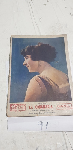 La Conciencia Revista Teatral 