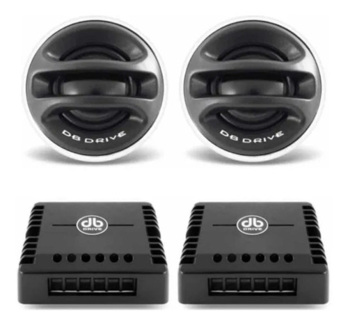 Paquete De 2 Sets De Medios Bb Drive Para Open Show Color Negro