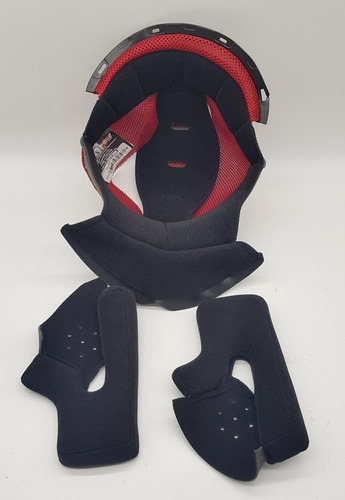 Kit Forração Completa Do Capacete Ls2 Ff353 Rapid