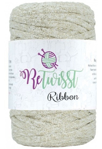 Ribbon Lurex Retwisst - Blanco Invierno