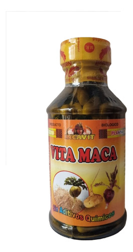 Suplemento Incavit Vita Maca 100 Cápsulas 500mg