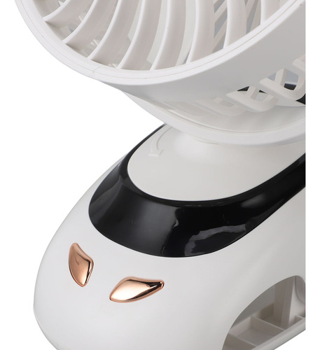 Ventilador De Escritorio Pequeño Con Usb, 5 Velocidades, Min