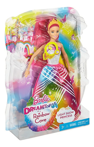 Boneca Barbie Princesa Arco Íris Mattel De 2015