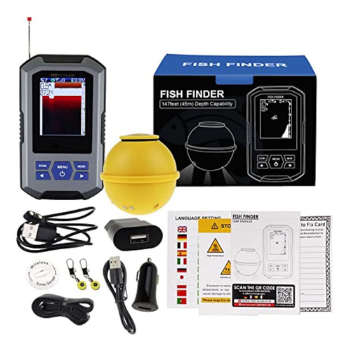 Fish Finder - Sensor Sonar Inalámbrico De