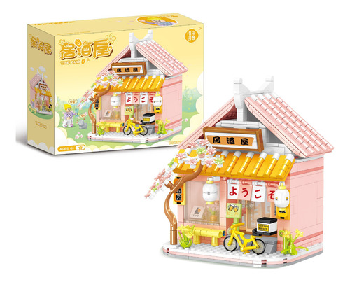 Vile 2134's Wine House, Juego De Bloques De Bricolaje Weile