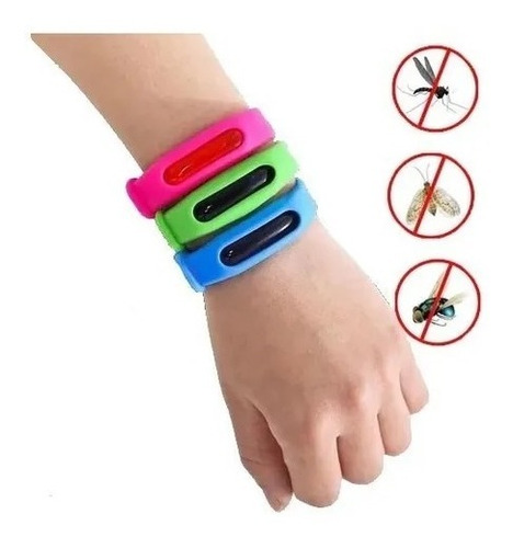 Pack 3 Pulsera Repelente Antimosquitos Insectos/waoscl