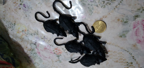 Imagen 6 de 6 de Chascos Lote X5 Lauchitas De Goma Antiguos