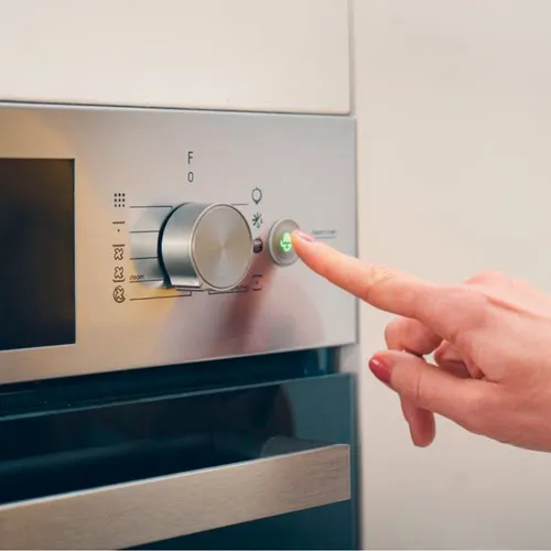 Horno De Empotrar Candy Fcts896x Wifi 70 Lt Vapor Añadido Color Gris