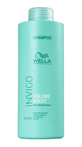 Kit Wella Invigo Volume Boost Profissional-sh E Másc E Óleo