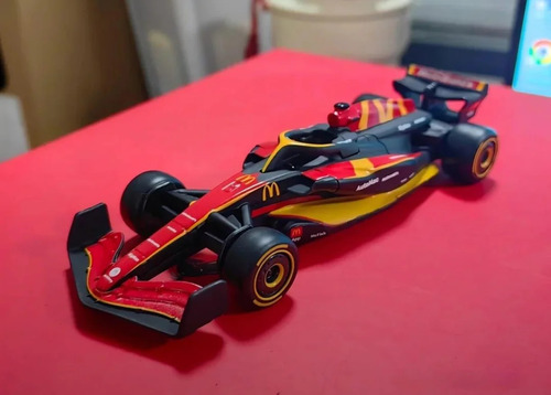 Miniatura Carro Formula 1 Mc Donalds F1 O Filme 1/43 Set 2un Vermelho