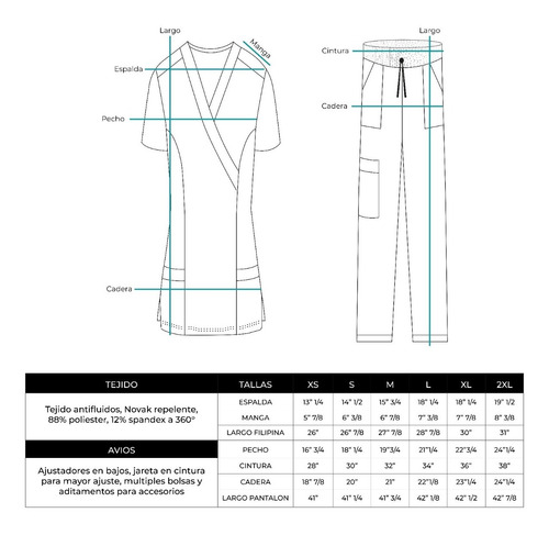 Imagen 8 de 8 de Uniforme Medico Scrub Gorro Pijama Quirurgica Conjunto Dama