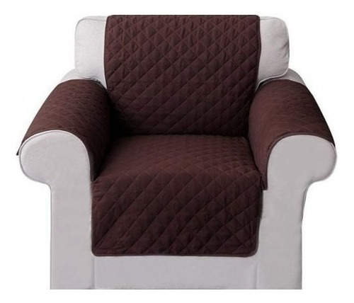 Cubre Sofa /sillon 2 Cuerpos Color Terracota
