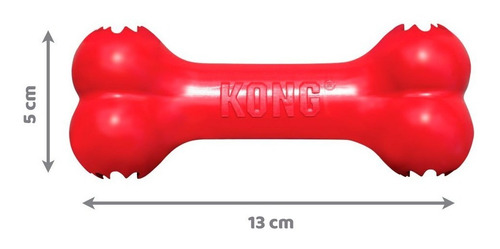 Imagen 2 de 7 de Kong Goodie Bone Small Juguete Perros Forma De Hueso