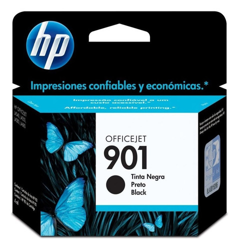 Cartucho Original Hp 901 Negro Cc653al Garantia 12 Meses