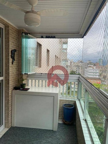 Imagem 15 de 29 de Apartamento Com 1 Dormitório À Venda, 54 M² Por R$ 288.000,00 - Canto Do Forte - Praia Grande/sp - Ap3302