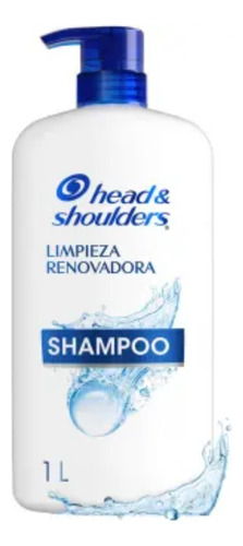 3 Pza Shampoo Head & Shoulders Limpieza Renovadora Control C