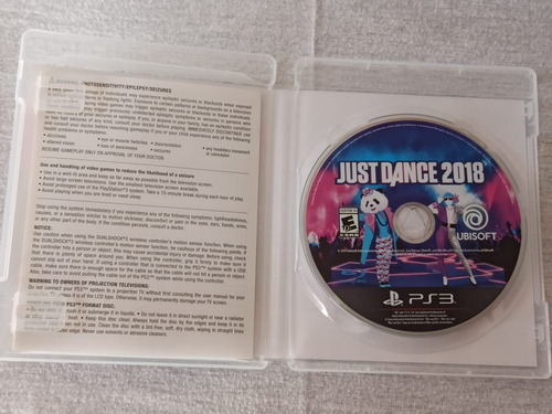 Just Dance 2018 Ps3 Playstation 3 Original Físico (Usado)