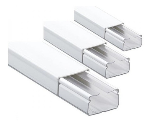 Ducto Pack X 10 - Electro Canal Autoadhesivo 20x20 Mm 2mts