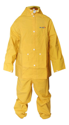 Traje De Lluvia Pvc Amarillo Impermeable Bil-vex