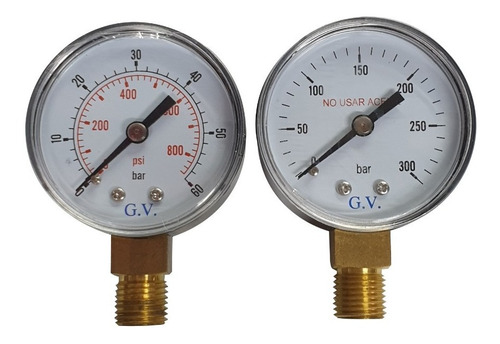 Manometros Para Valvula Reguladora De Nitrogeno Liga