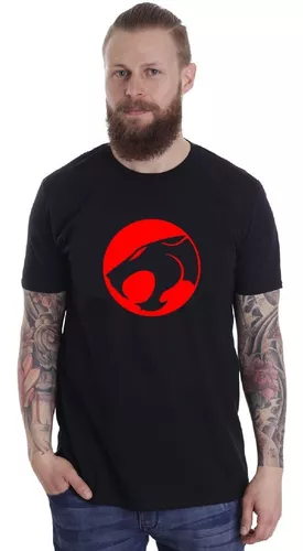 Camiseta Thundercats Simbolo Logo Desenho Animado Anos 80 - Marinho