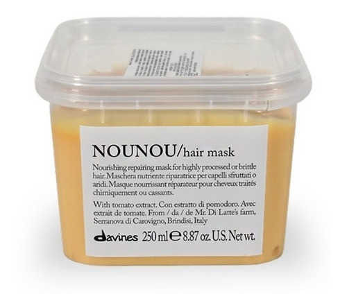 Nounou Hair Mask Davines 250ml