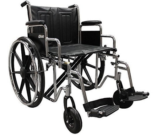 Drive Medical Sentra Ec Silla De Ruedas Para Trabajo Pesado