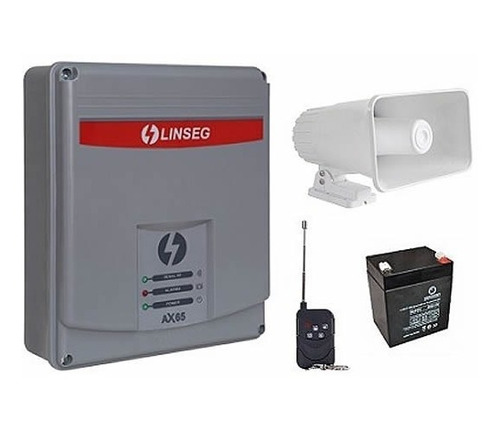 Kit Alarma Comunitaria Linseg Vox 500 Usuarios 5 Controles