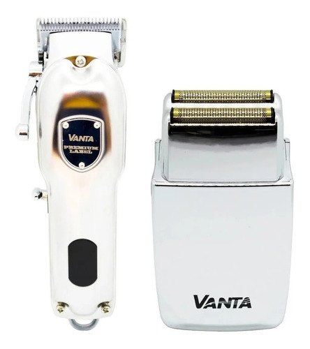 Kit Maquina De Corte Inalambrica + Afeitadora Shaver Vanta