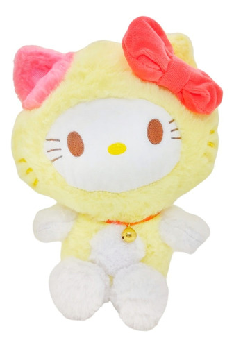 Peluche Hello Kitty Sanrio Cosplay Disfraz Gatito Campanilla