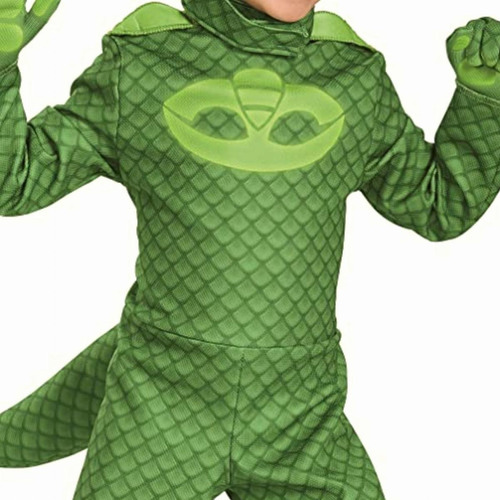 Disguise Gekko Deluxe Disfraz De Pj Masks Para Niño