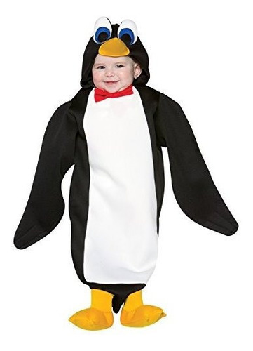 Bebe Niña - Disfraz De Pingüino Para Bebé Con Banderines - R