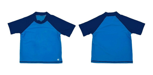 Playera Natacion Rashguard Manga Corta Niños Y Niñas Uv 