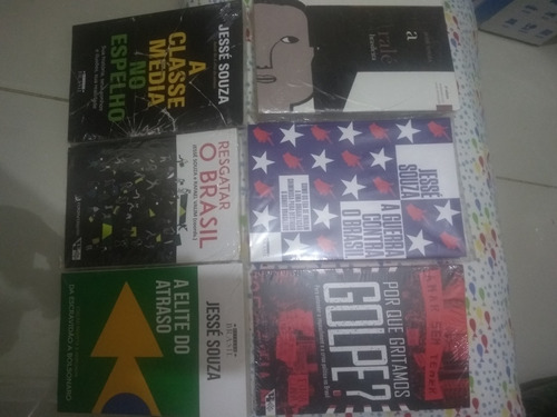 Kit Elite Do Atraso Jessé Souza 06 Volumes