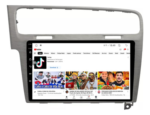 Central Multimidia Golf Mk7 10p Android Carplay 2/64gb