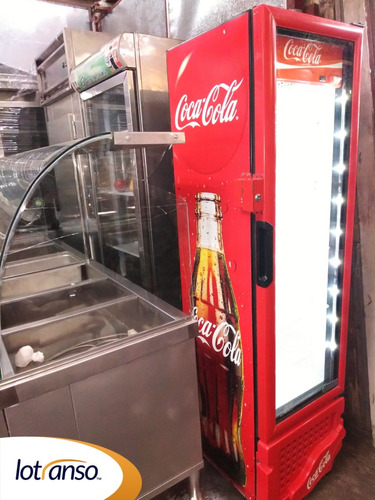 Cooler Congeladora Cocacola De Acero Inoxidable Con Garantïa