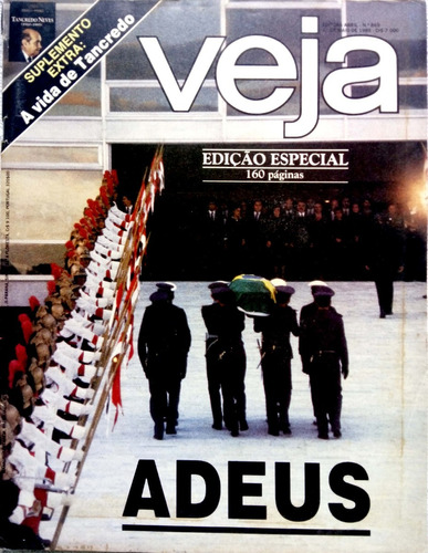 Revista Veja - Adeus ( Tancredo Neves )