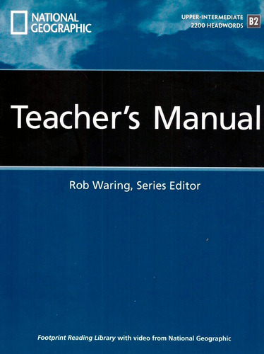 Footprint Reading Library - Level 6 2200 B2: Teacher's Book American English, de Waring, Rob. Editora Cengage Learning Edições Ltda., capa mole em inglês, 2009