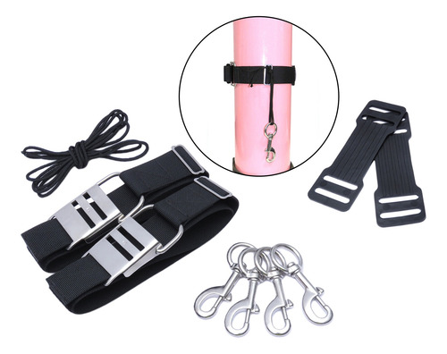 Imagen 7 de 11 de Kit De Gran Resistencia Soporte De Tanque De Correas Twin